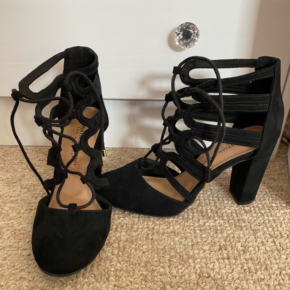 Christian Soriano Strappy Heels - Picture 1 of 3